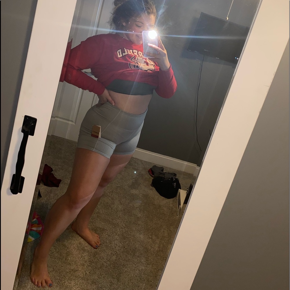 Reebok biker shorts!